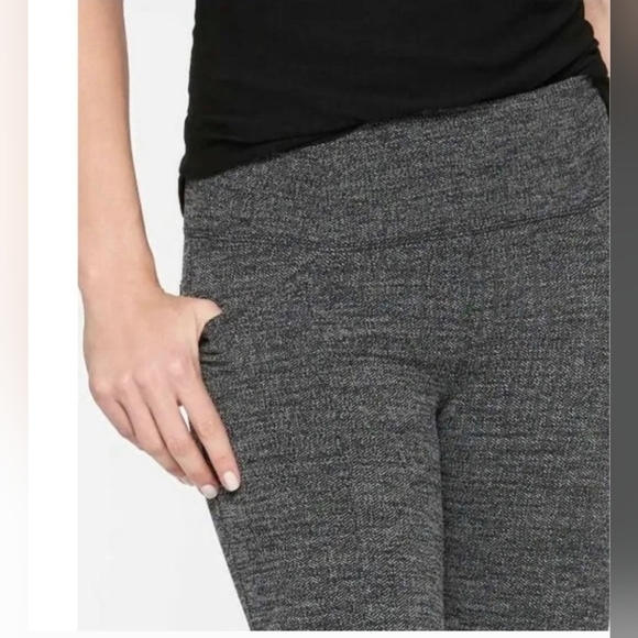 ATHLETA Herringbone Metro High Waisted Leggings. Medium Petite - Picture 2 of 16